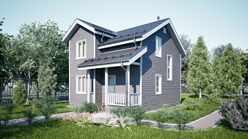 Дом Тоскана 7.1 на 8.3